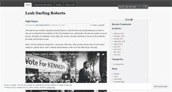 Desktop Screenshot of leahdarlingroberts.com